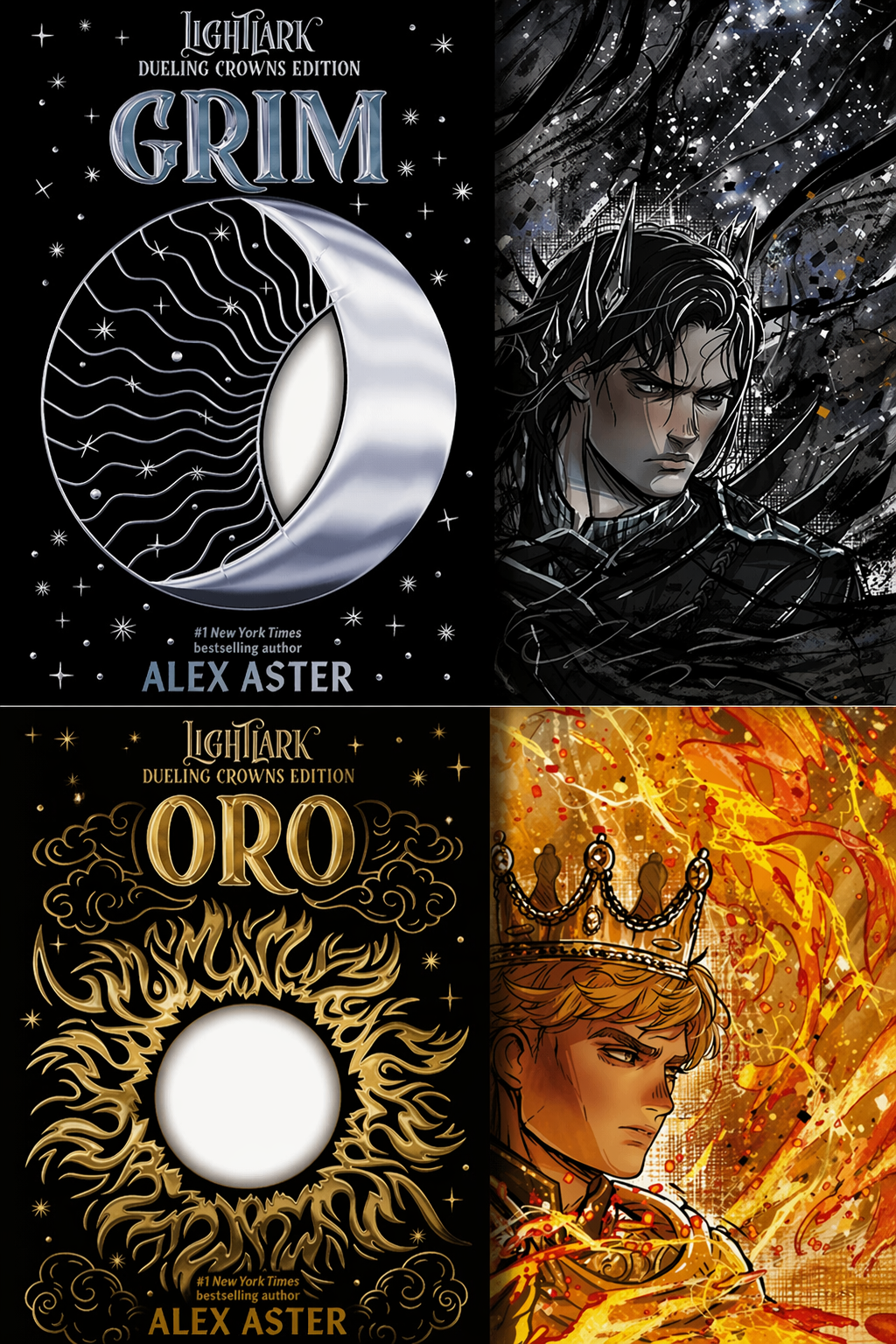 Alex Aster - Grim and Oro (éldekorált)