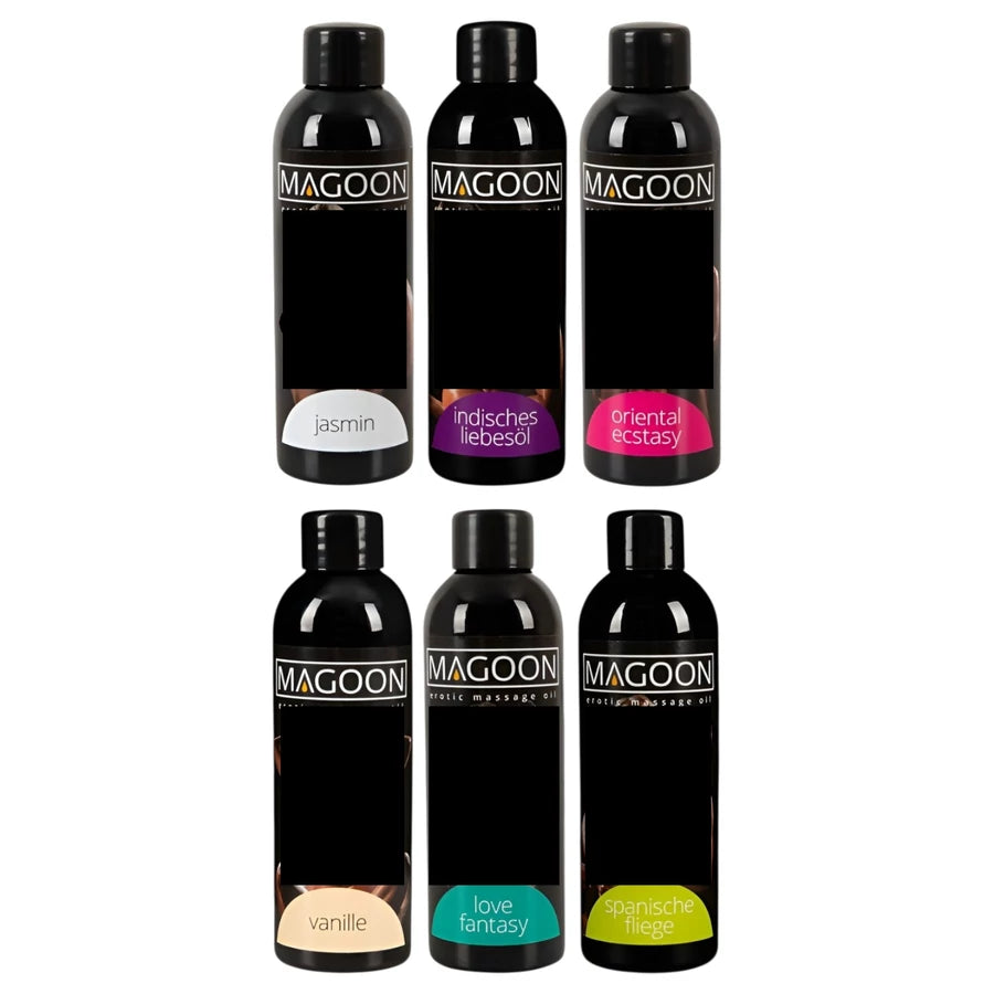 MAGOON MASSZÁZSOLAJOK SZETTBEN (6DB*100ML)