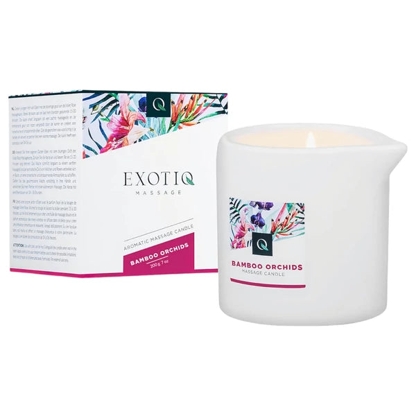 EXOTIQ BAMBOO ORCHIDS - MASSZÁZSGYERTYA (60G)