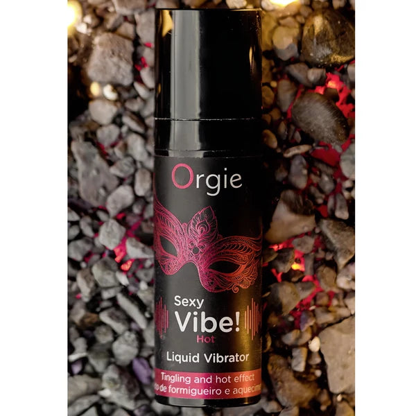 ORGIE SEXY VIBE HOT - EPRES, MELEGÍTŐ FOLYÉKONY VIBRÁTOR (15ML)