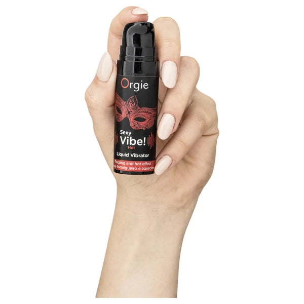 ORGIE SEXY VIBE HOT - EPRES, MELEGÍTŐ FOLYÉKONY VIBRÁTOR (15ML)