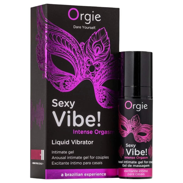 ORGIE SEXY VIBE ORGASM - UNISEX FOLYÉKONY VIBRÁTOR (15ML)