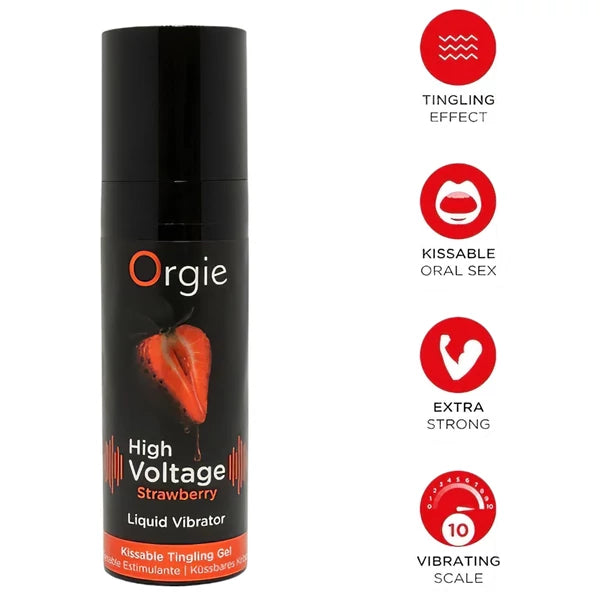 ORGIE HIGH VOLTAGE - FOLYÉKONY VIBRÁTOR - EPER (15ML)