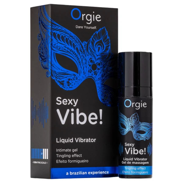 ORGIE SEXY VIBE LIQUID - UNISEX FOLYÉKONY VIBRÁTOR (15ML)