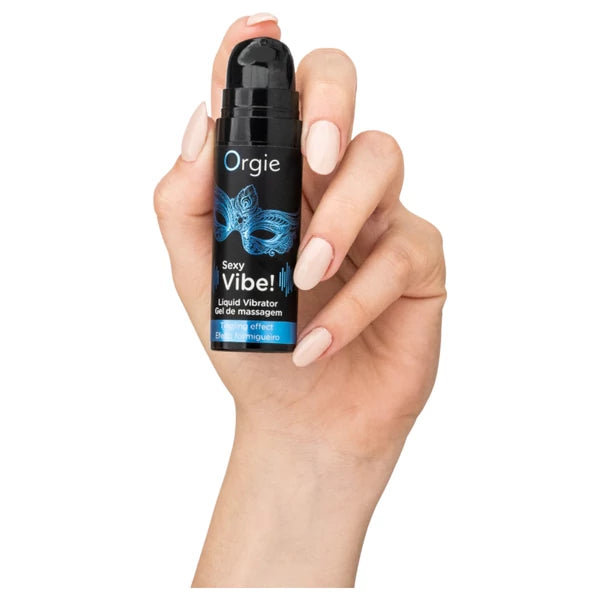 ORGIE SEXY VIBE LIQUID - UNISEX FOLYÉKONY VIBRÁTOR (15ML)