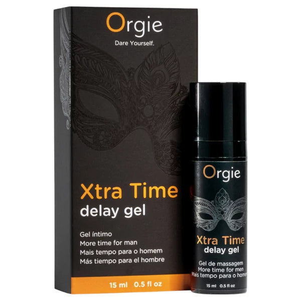 ORGIE XTRA TIME - MAGÖMLÉS KÉSLELTETŐ GÉL FÉRFIAKNAK (15ML)