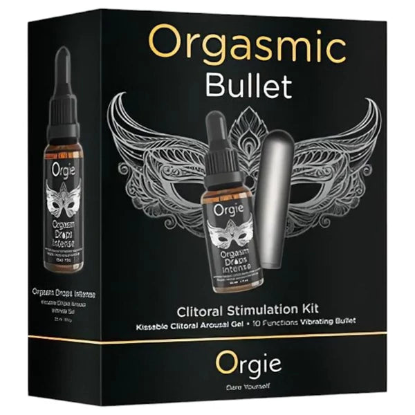 ORGIE ORGASMIC BULLET - RÚDVIBRÁTOR SZETT (SZÜRKE)