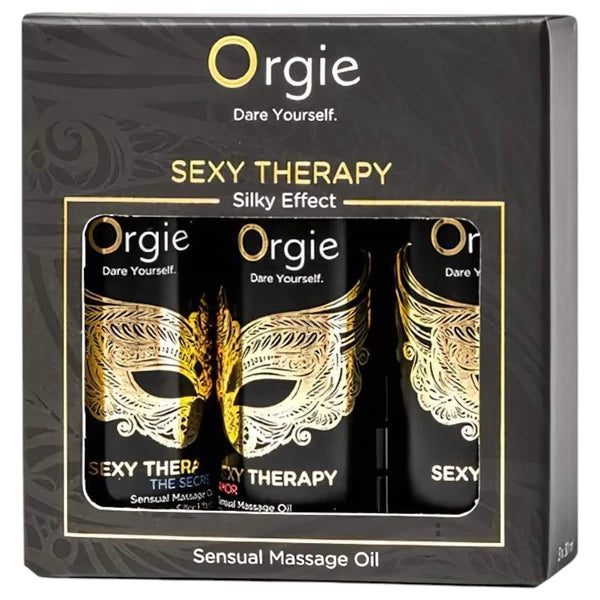 ORGIE SEXY THERAPY - ÉRZÉKI MASSZÁZSOLAJ SZETT (3X30ML)