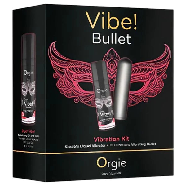 ORGIE BULLET - RÚDVIBRÁTOR SZETT (SZÜRKE)