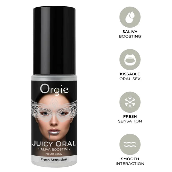 ORGIE JUICY ORAL - CSÓK- ÉS ORÁL ÉLMÉNYFOKOZÓ SPRAY (15ML)