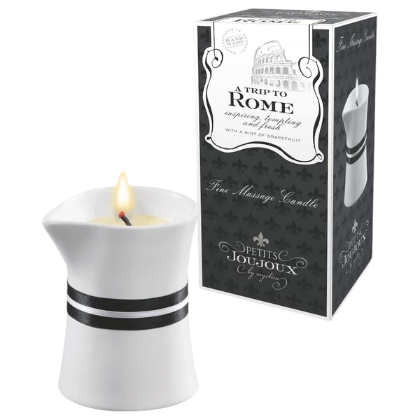 PETITS JOUJOUX - MASSZÁZSGYERTYA - GRAPEFRUIT-BERGAMOT (120ML)