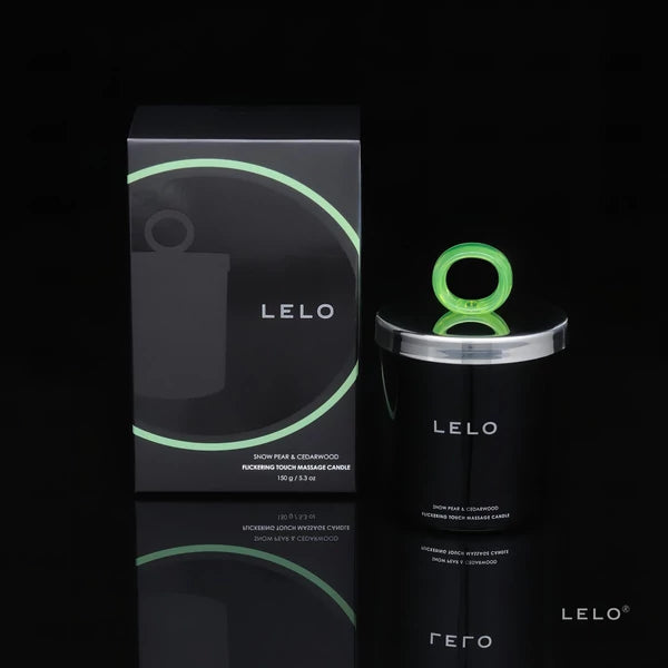 LELO MASSZÁZSGYERTYA - GYAPJASKÖRTE ÉS CÉDRUS (150G)