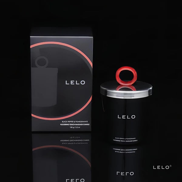 LELO MASSZÁZSGYERTYA - GRÁNÁTALMÁS-FEKETEBORS (150G)