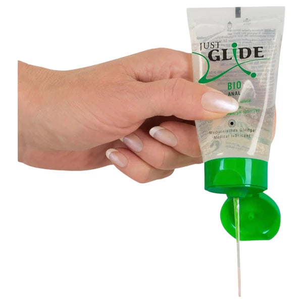 JUST GLIDE BIO ANAL - VÍZBÁZISÚ VEGÁN SÍKOSÍTÓ (50ML)
