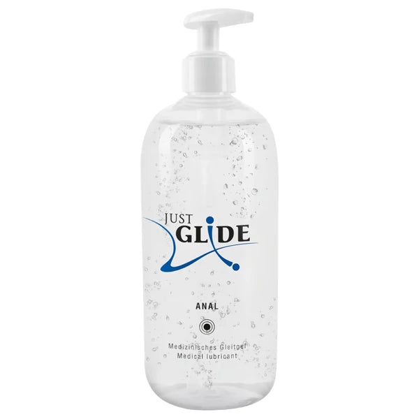 JUST GLIDE ANAL - VÍZBÁZISÚ ANÁL SÍKOSÍTÓ (500ML)
