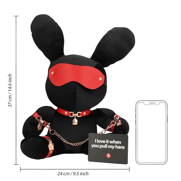 BONDAGE RABBIT - BDSM NYUSZI (FEKETE)
