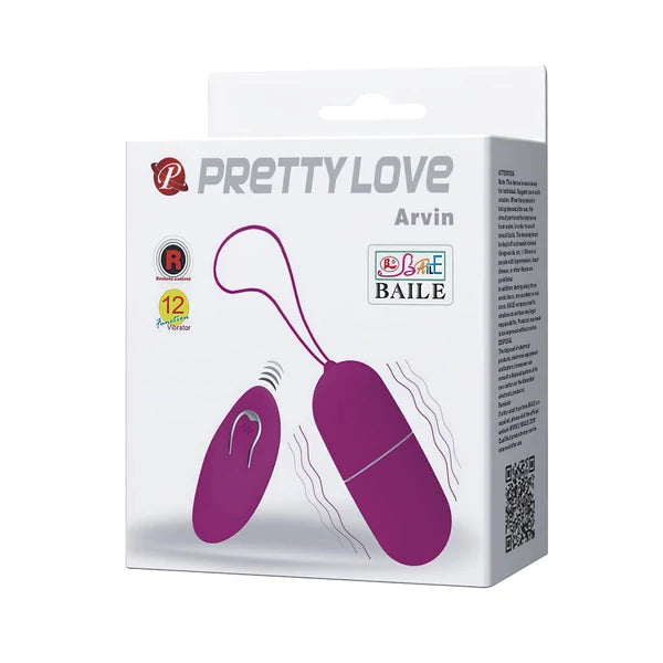 PRETTY LOVE ARVIN - RÁDIÓS, VIBRÁCIÓS TOJÁS (PINK)
