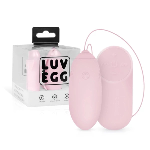 LUV EGG - AKKUS, RÁDIÓS VIBRÁCIÓS TOJÁS (PINK)
