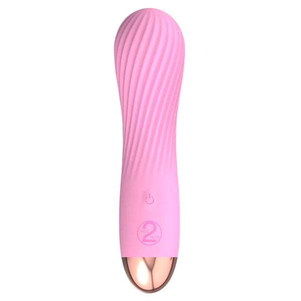 CUTIES MINI - AKKUS, VÍZÁLLÓ, SPIRÁL VIBRÁTOR (PINK)