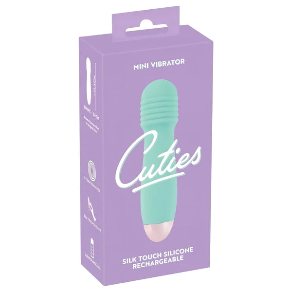 CUTIES MINI WAND - AKKUS, MINI MASSZÍROZÓ VIBRÁTOR (ZÖLD)