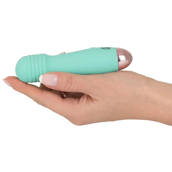 CUTIES MINI WAND - AKKUS, MINI MASSZÍROZÓ VIBRÁTOR (ZÖLD)