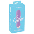 CUTIES MINI PURPLE - AKKUS, SZILIKON RÚDVIBRÁTOR (LILA)