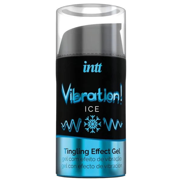 INTT VIBRATION! - FOLYÉKONY VIBRÁTOR - JÉG (15 ML)