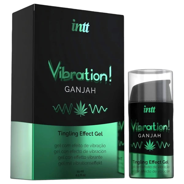 INTT VIBRATION! - FOLYÉKONY VIBRÁTOR - GANJAH (15 ML)