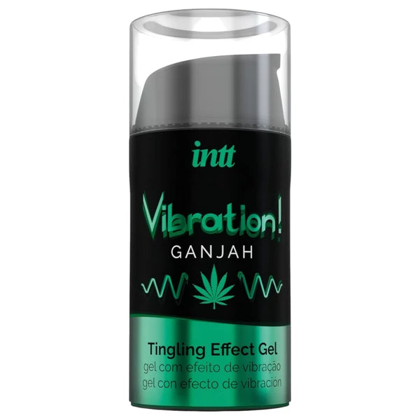 INTT VIBRATION! - FOLYÉKONY VIBRÁTOR - GANJAH (15 ML)