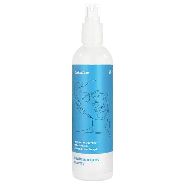 SATISFYER MEN - FERTŐTLENÍTŐ HATÁSÚ TISZTÍTÓ SPRAY (300 ML)