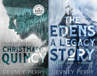 Devney Perry - Christmas in Quincy & The Edens - A Legacy Story - Karácsony Quincyben & Az Eden család - A kezdetek - Az Eden család (éldekorált) §K