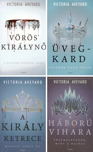 Victoria Aveyard - Vörös királynő sorozat 1-2-3-4